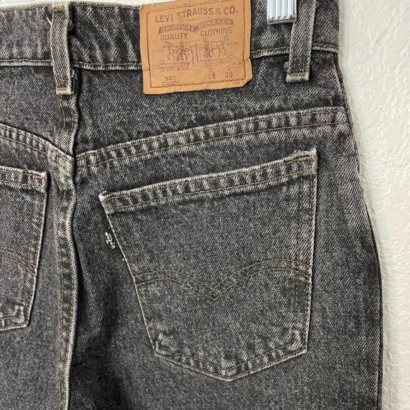 COPY - Vintage Levi's Black Tab 550 Student🌟 - Picture 4 of 8
